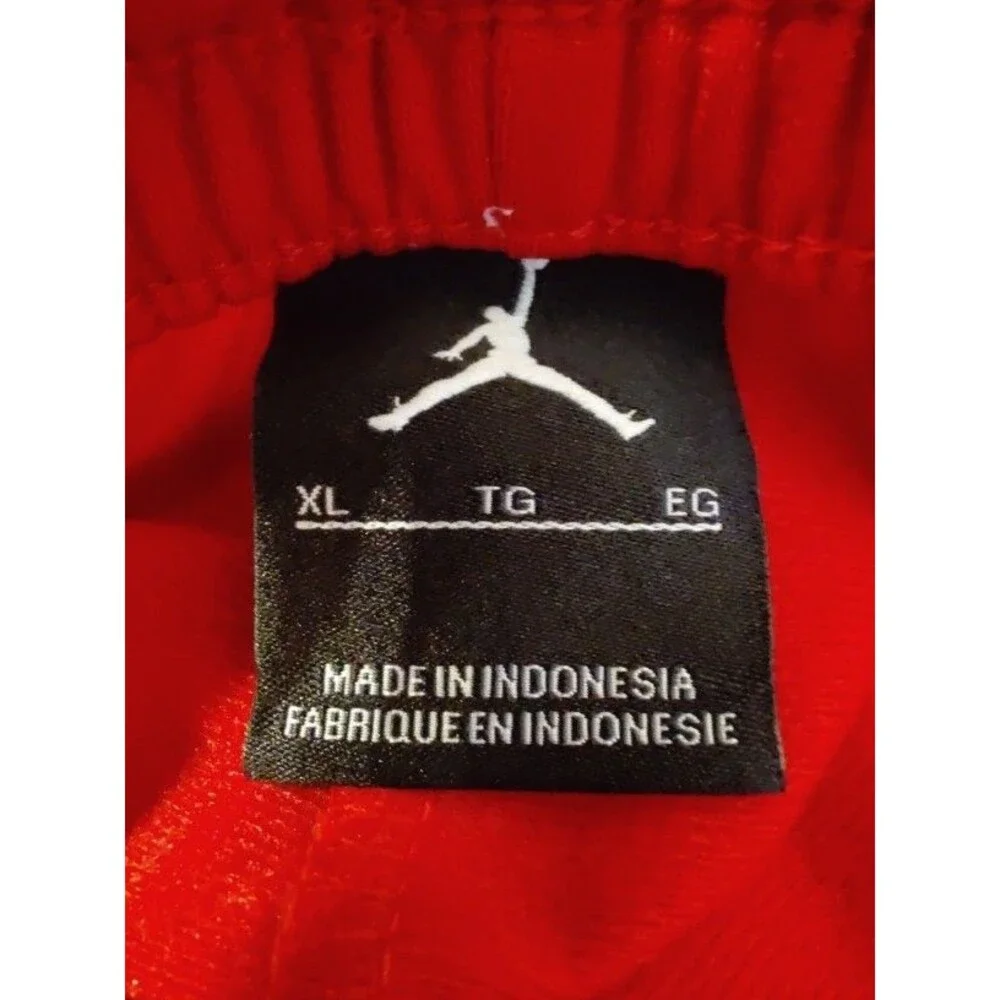 Tall Men's Air Jordan Logo Activewear Red Long Pants Sz XL / TG /EG # 350791-658